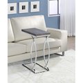 Myco Furniture Myco Furniture FT100 10 x 18 x 25 in. Fanetta Chair Side End Table; Gray FT100